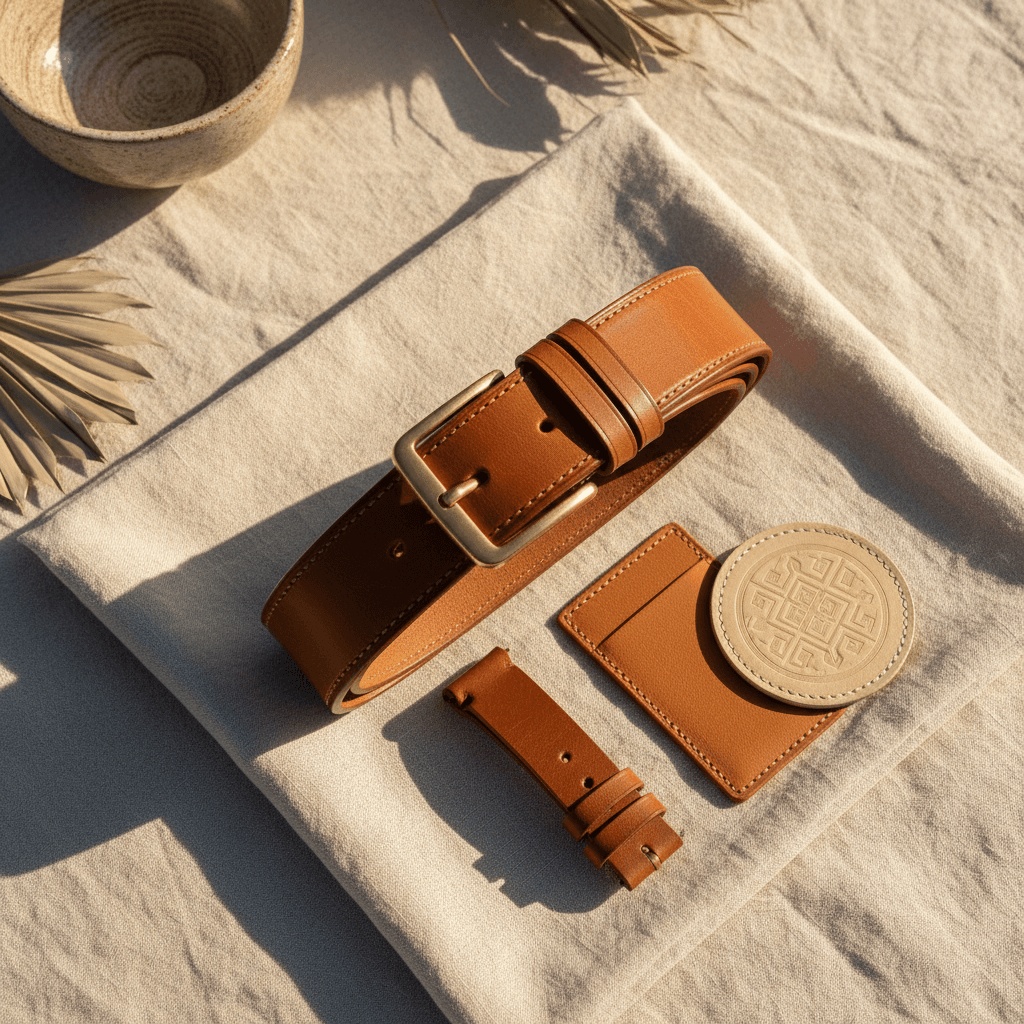 Accessoires cuir artisanaux KLB
