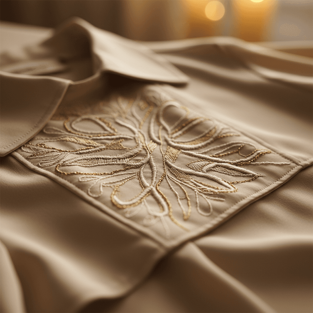 Détail de couture et finitions KLB